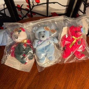 Planet Plush Three Pack; Merry, Windy and Apple